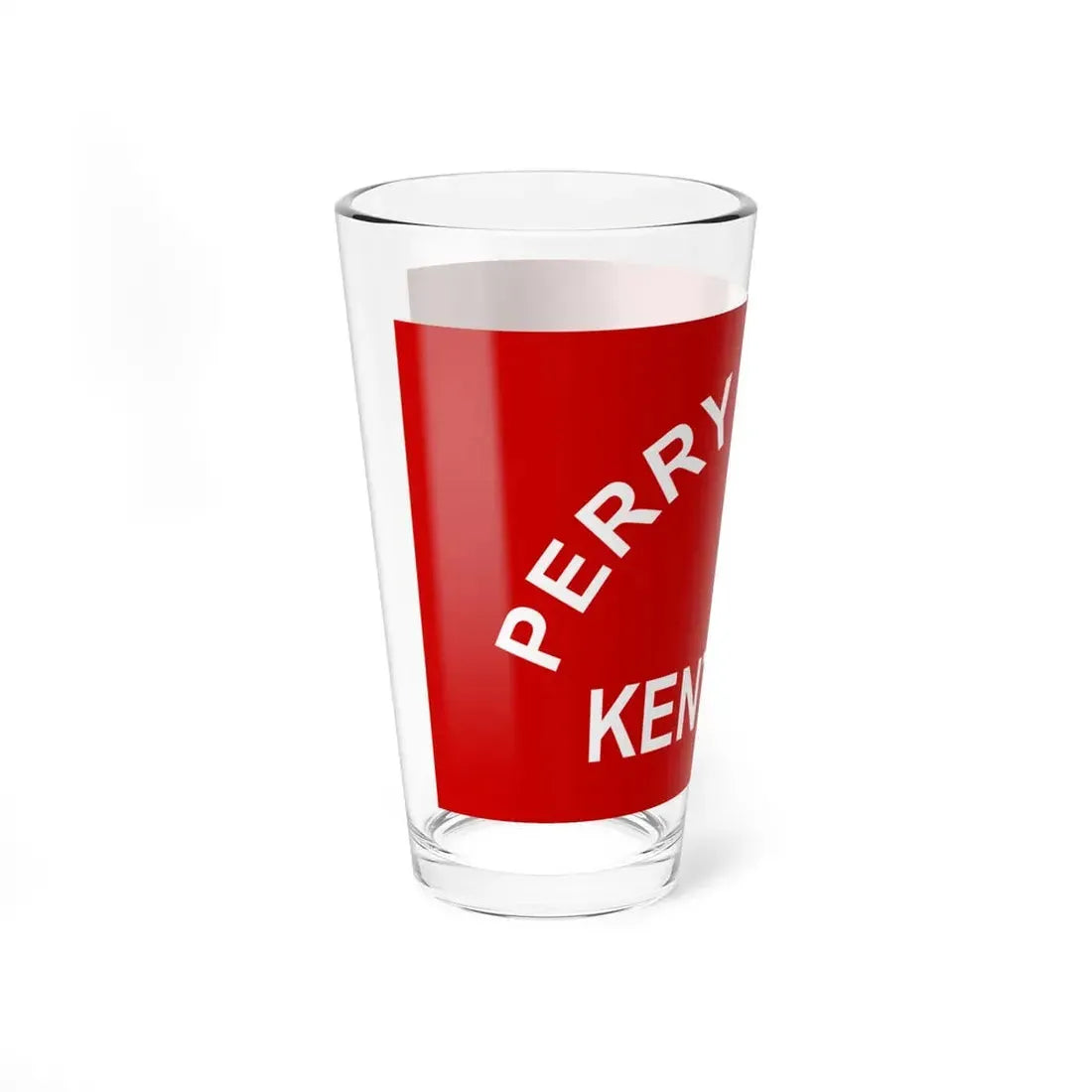 Flag of Perry County Kentucky (United States) Pint Glass 16oz - Go Mug Yourself