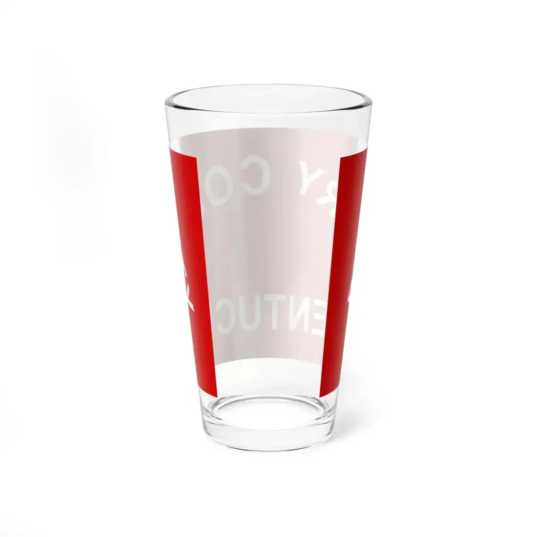 Flag of Perry County Kentucky (United States) Pint Glass 16oz - Go Mug Yourself