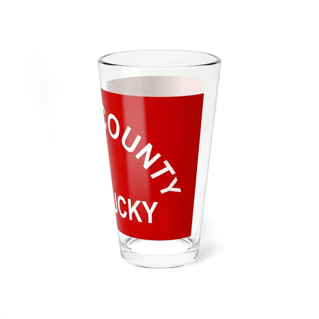 Flag of Perry County Kentucky (United States) Pint Glass 16oz - Go Mug Yourself