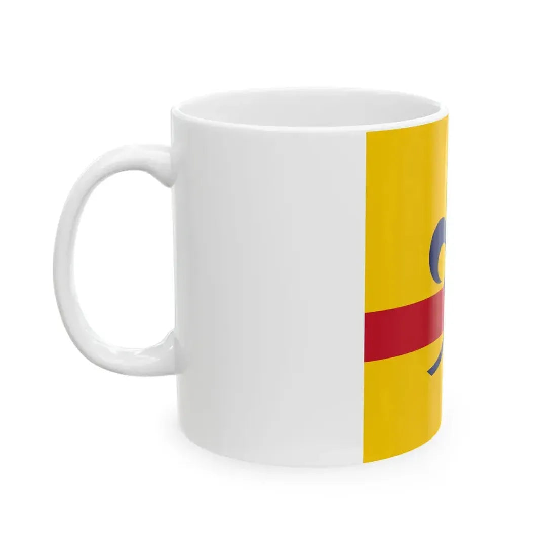 Flag of Pertuis France (France) White Coffee Mug - Go Mug Yourself