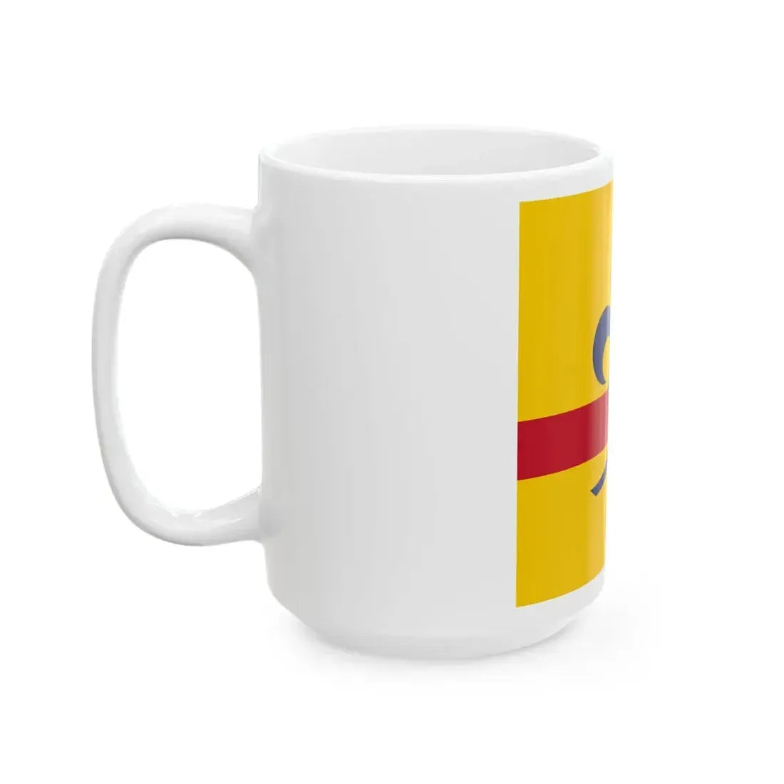 Flag of Pertuis France (France) White Coffee Mug - Go Mug Yourself