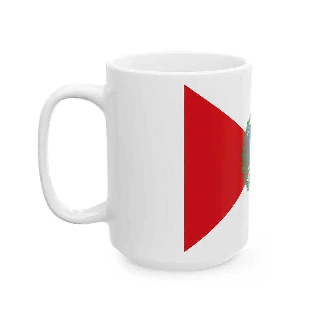 Flag of Peru 1821-1822 (Peru) White Coffee Mug - Go Mug Yourself