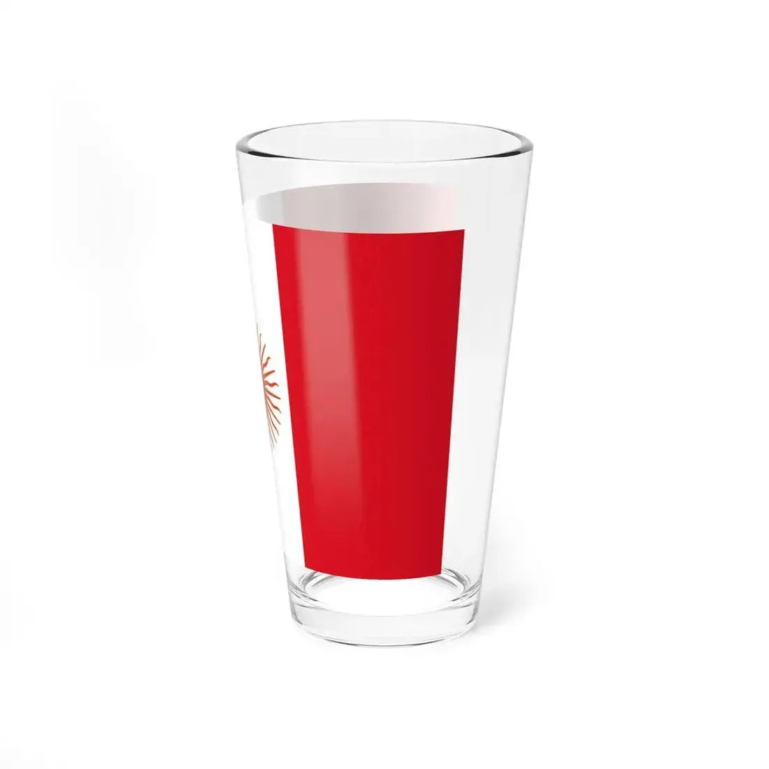 Flag of Peru 1822-1825 (Peru) Pint Glass 16oz - Go Mug Yourself