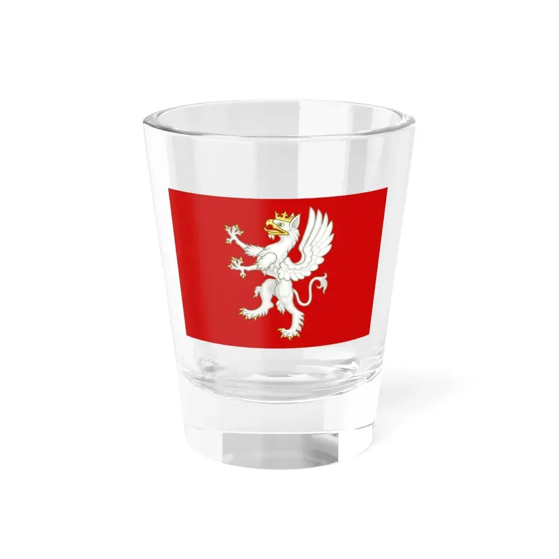 Flag of Perugia (Italy) Shot Glass 1.5oz 1.5oz - Go Mug Yourself