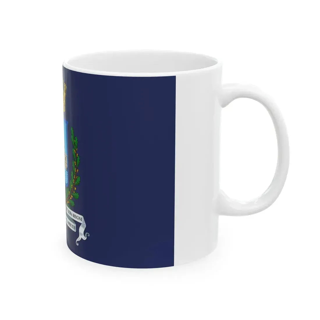 Flag of Pescara (Italy) White Coffee Mug - Go Mug Yourself