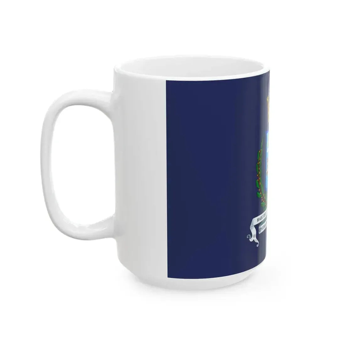 Flag of Pescara (Italy) White Coffee Mug - Go Mug Yourself