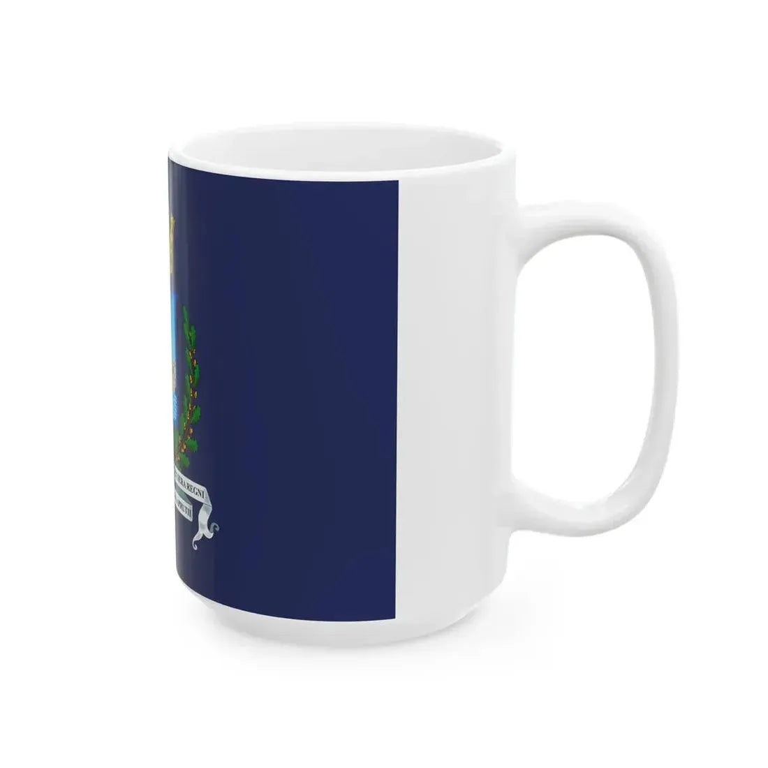 Flag of Pescara (Italy) White Coffee Mug - Go Mug Yourself