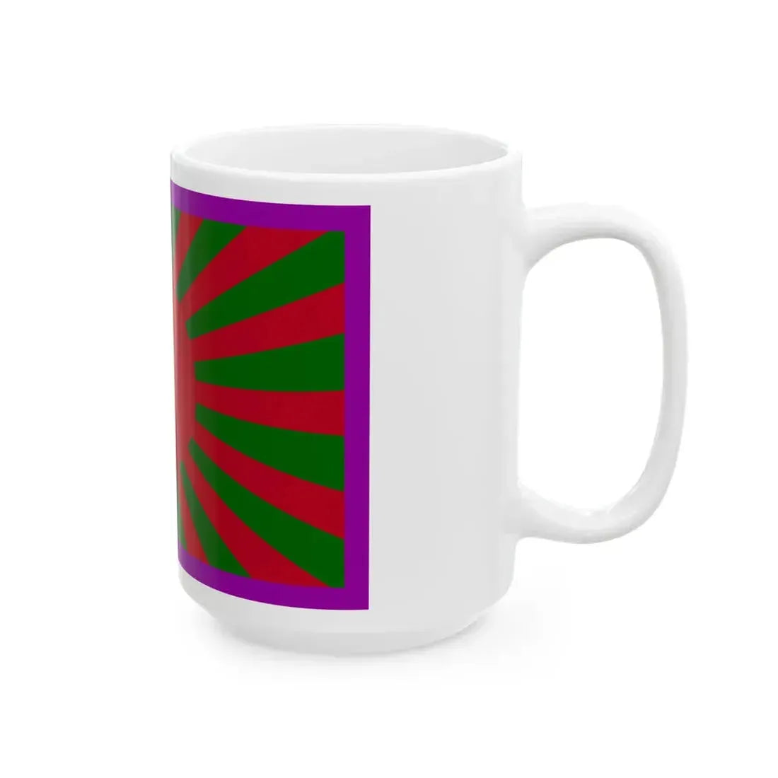 Flag of PETA Giyugun Bali (Indonesia) White Coffee Mug - Go Mug Yourself
