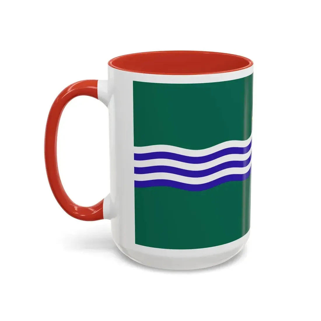 Flag of Peterborough Ontario Canada - Accent Coffee Mug - Go Mug Yourself