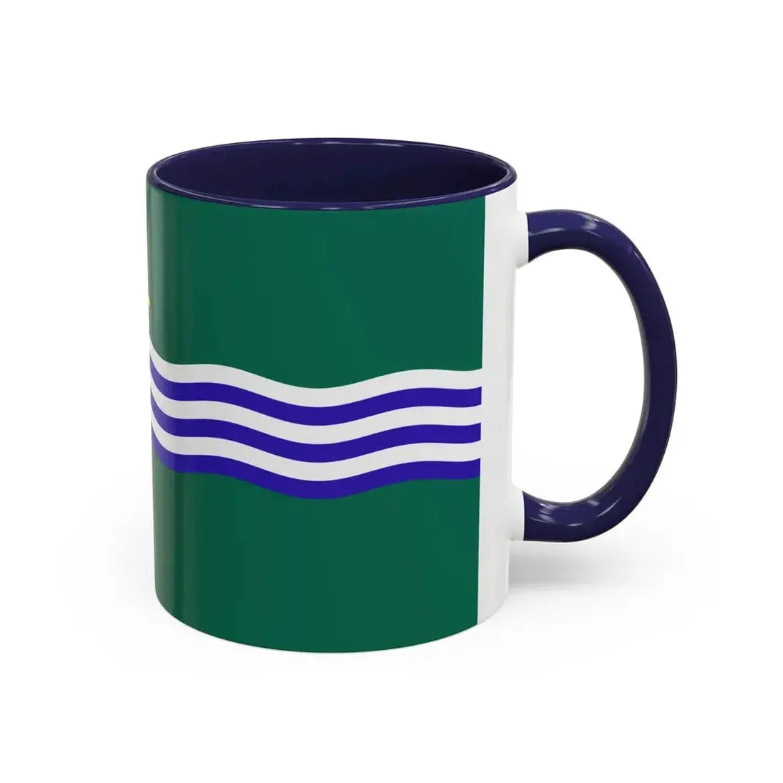 Flag of Peterborough Ontario Canada - Accent Coffee Mug - Go Mug Yourself
