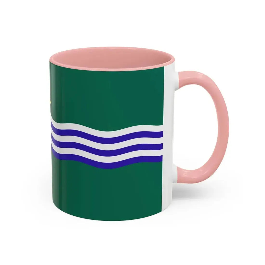 Flag of Peterborough Ontario Canada - Accent Coffee Mug - Go Mug Yourself