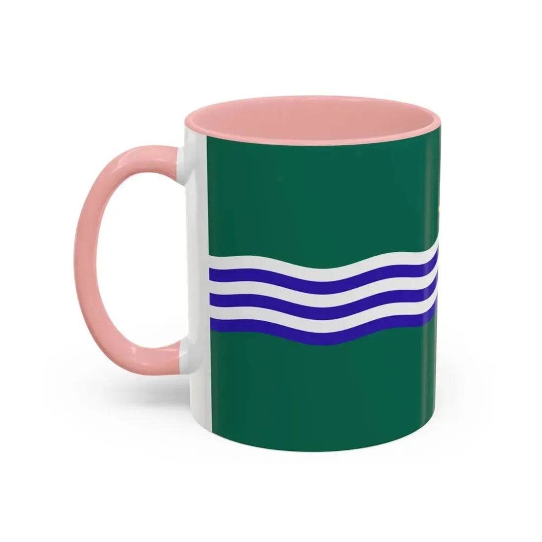 Flag of Peterborough Ontario Canada - Accent Coffee Mug - Go Mug Yourself