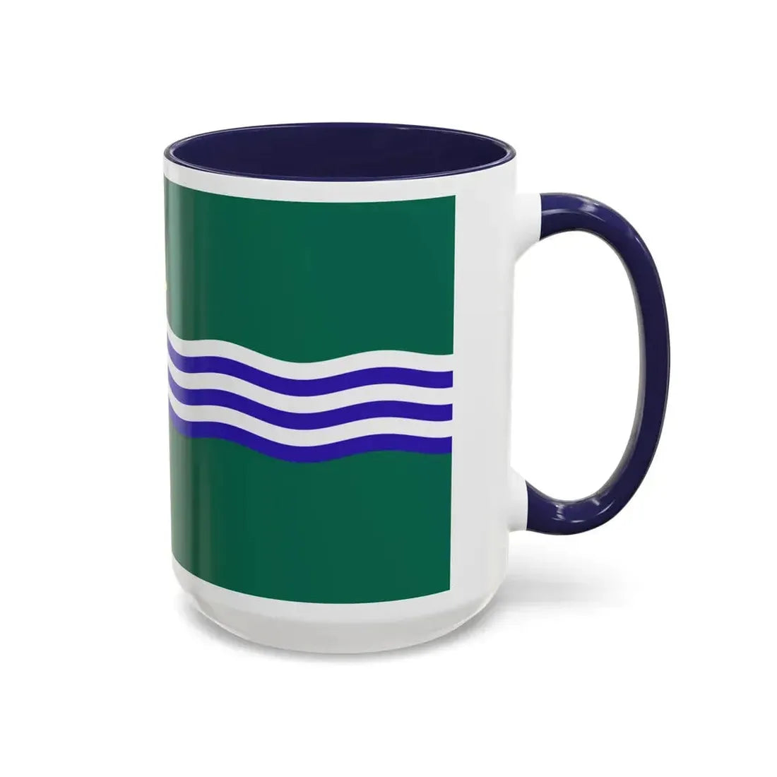Flag of Peterborough Ontario Canada - Accent Coffee Mug - Go Mug Yourself
