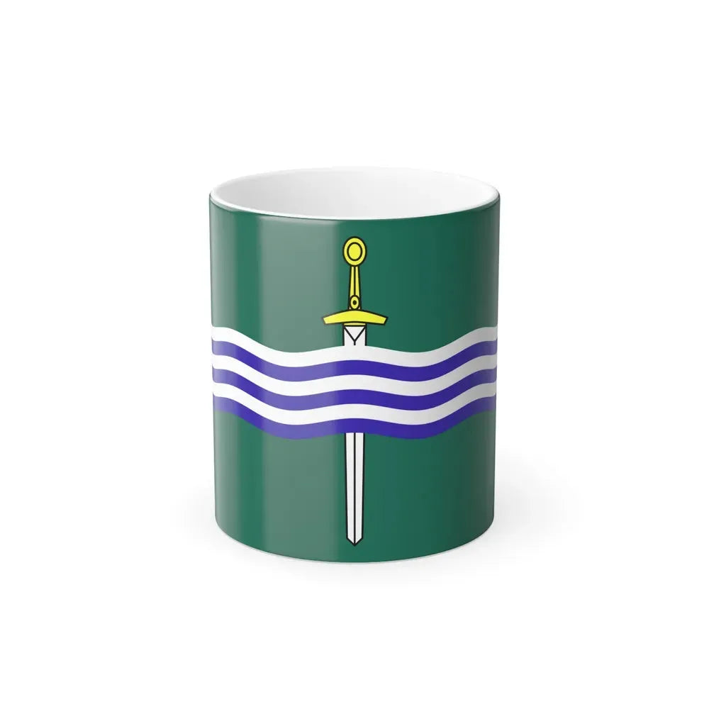 Flag of Peterborough Ontario Canada - Color Changing Coffee Mug 11oz - Go Mug Yourself
