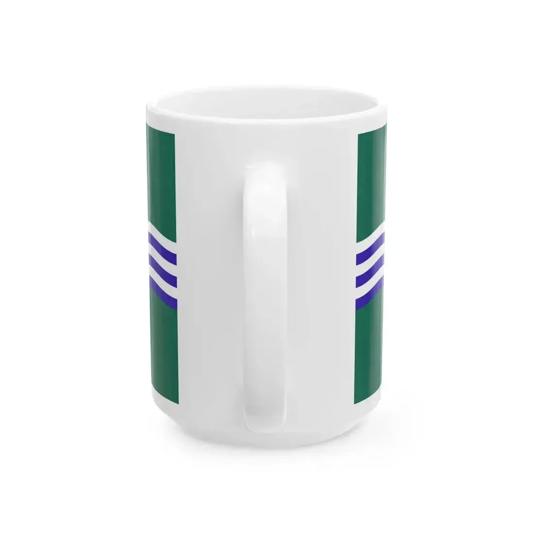 Flag of Peterborough Ontario (Canada) White Coffee Mug - Go Mug Yourself
