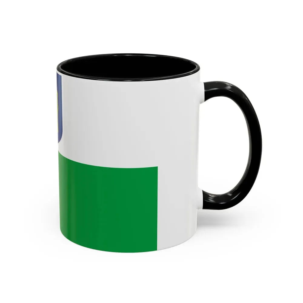 Flag of Petseri County Estonia - Accent Coffee Mug - Go Mug Yourself