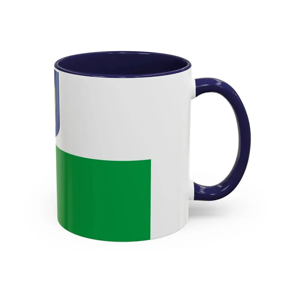 Flag of Petseri County Estonia - Accent Coffee Mug - Go Mug Yourself