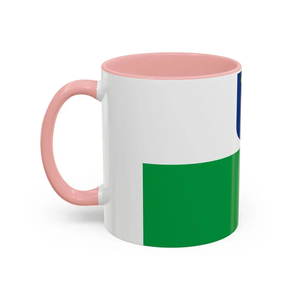 Flag of Petseri County Estonia - Accent Coffee Mug - Go Mug Yourself