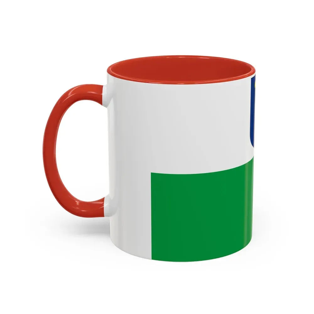 Flag of Petseri County Estonia - Accent Coffee Mug - Go Mug Yourself