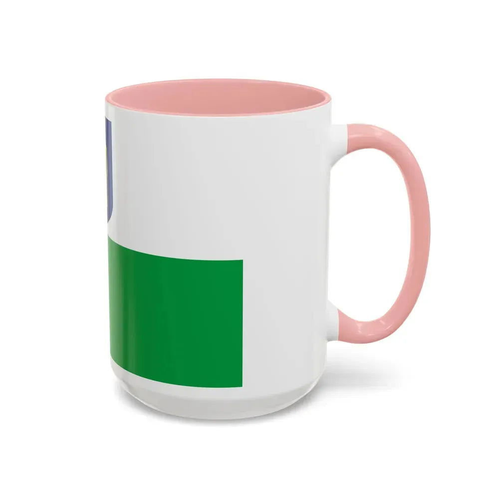 Flag of Petseri County Estonia - Accent Coffee Mug - Go Mug Yourself