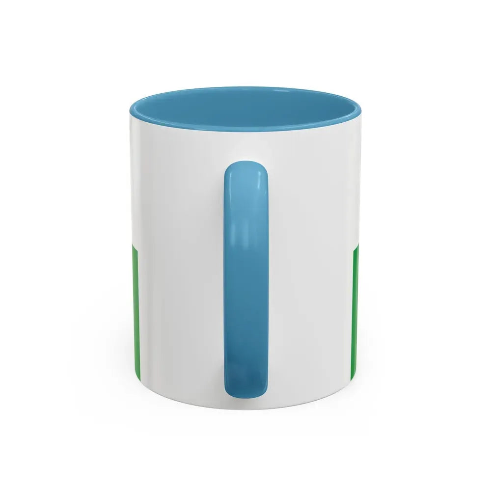 Flag of Petseri County Estonia - Accent Coffee Mug - Go Mug Yourself