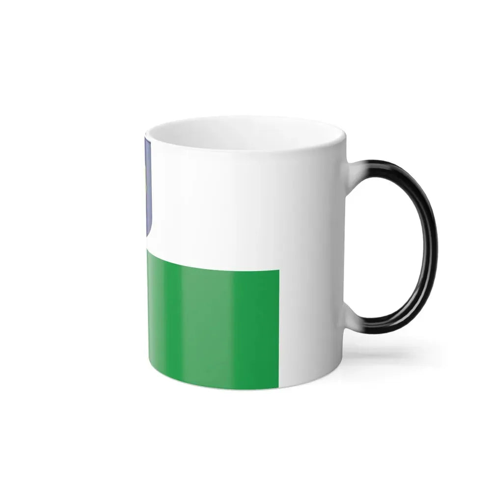 Flag of Petseri County Estonia - Color Changing Coffee Mug - Go Mug Yourself