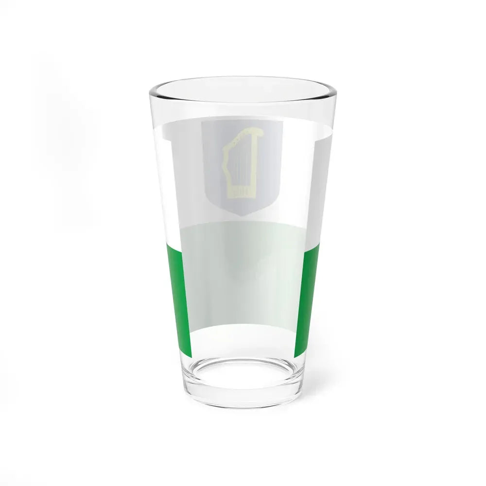 Flag of Petseri County Estonia - Pint Glass 16oz - Go Mug Yourself
