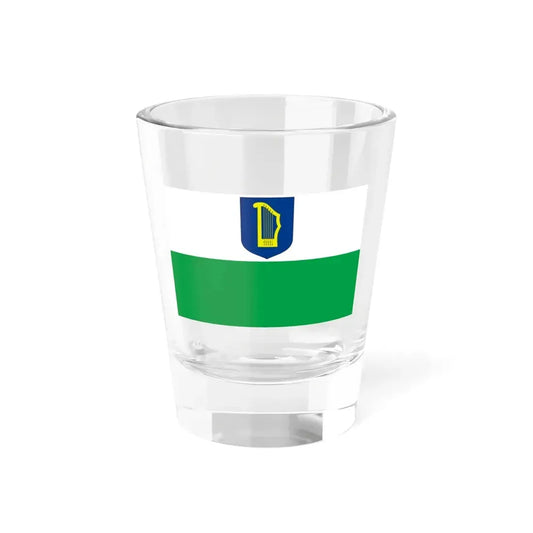 Flag of Petseri County Estonia - Shot Glass 1.5oz 1.5oz - Go Mug Yourself