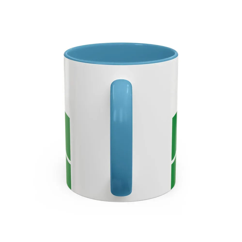 Flag of Pewsey UK - Accent Coffee Mug - Go Mug Yourself