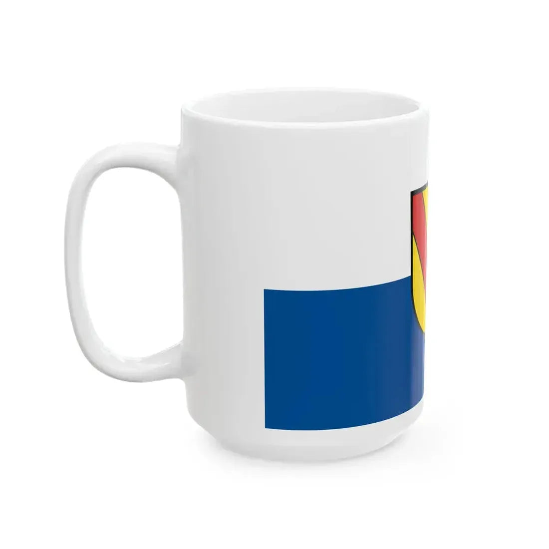 Flag of Pforzheim (Germany) White Coffee Mug - Go Mug Yourself