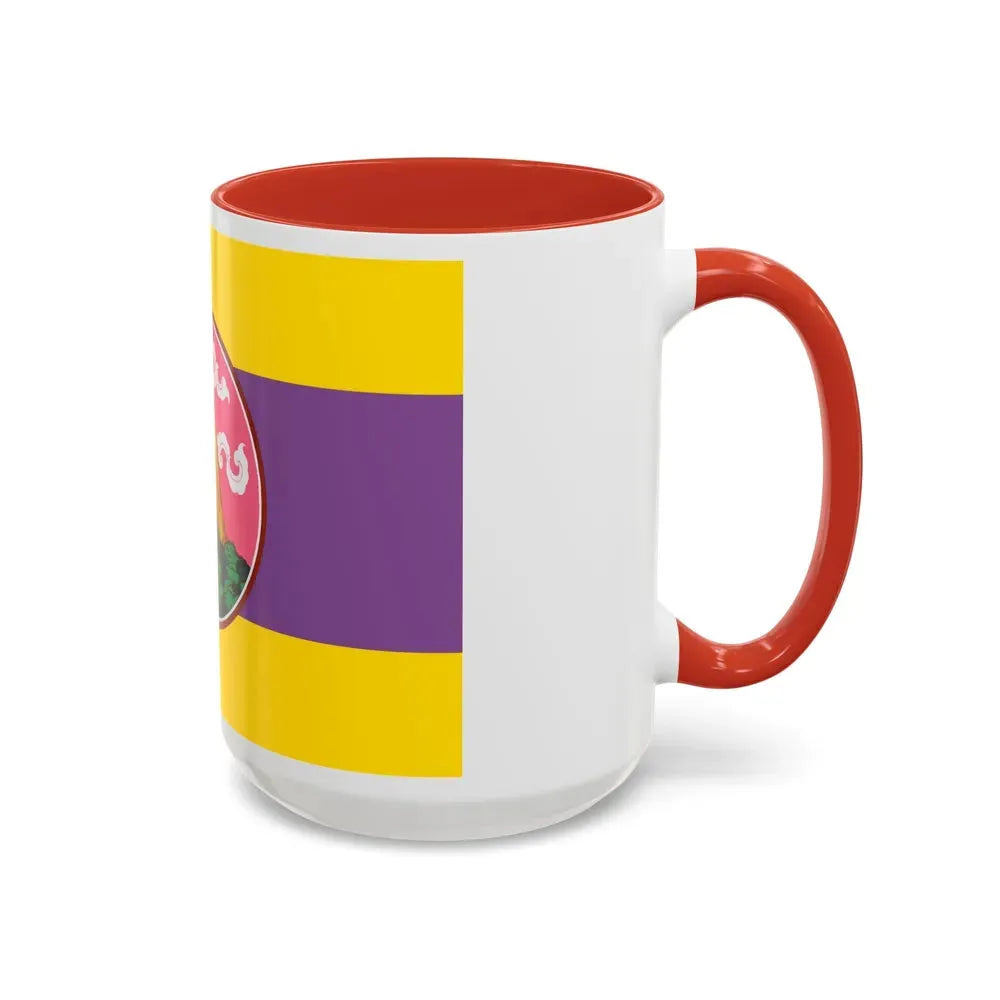 Flag of Phatthalung Province Thailand - Accent Coffee Mug - Go Mug Yourself