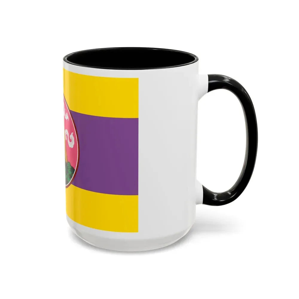 Flag of Phatthalung Province Thailand - Accent Coffee Mug - Go Mug Yourself