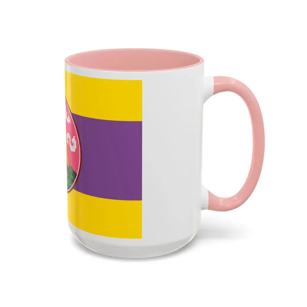 Flag of Phatthalung Province Thailand - Accent Coffee Mug - Go Mug Yourself