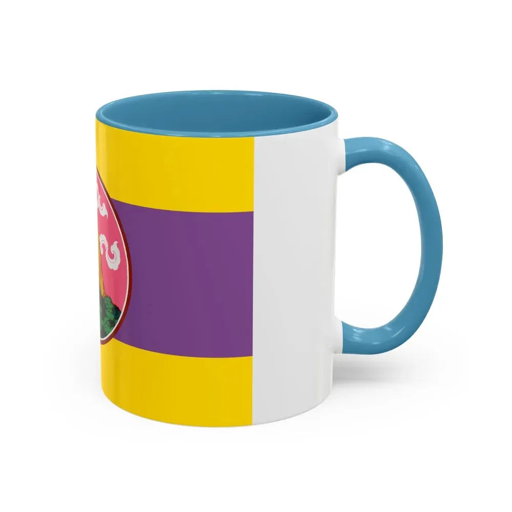 Flag of Phatthalung Province Thailand - Accent Coffee Mug - Go Mug Yourself