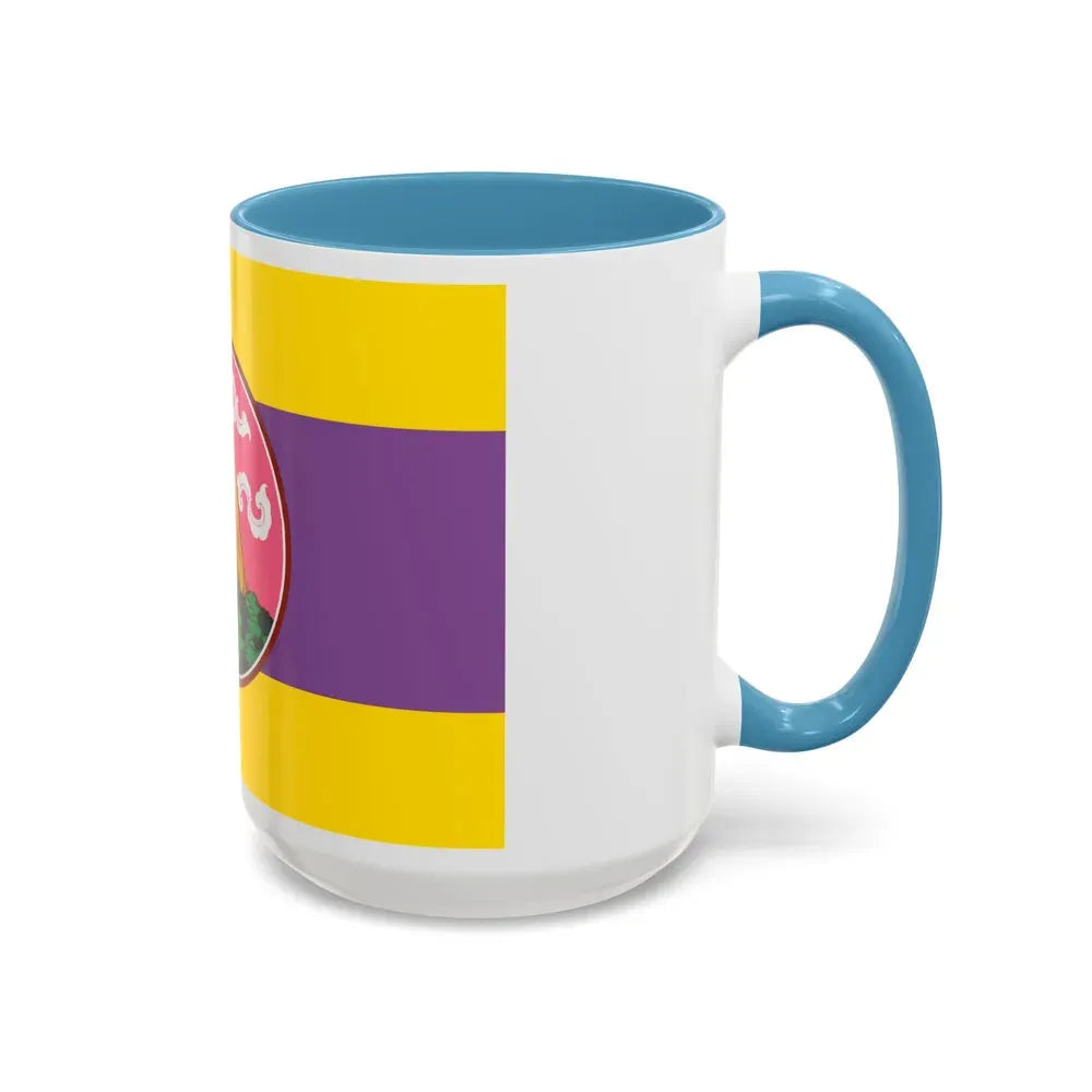 Flag of Phatthalung Province Thailand - Accent Coffee Mug - Go Mug Yourself