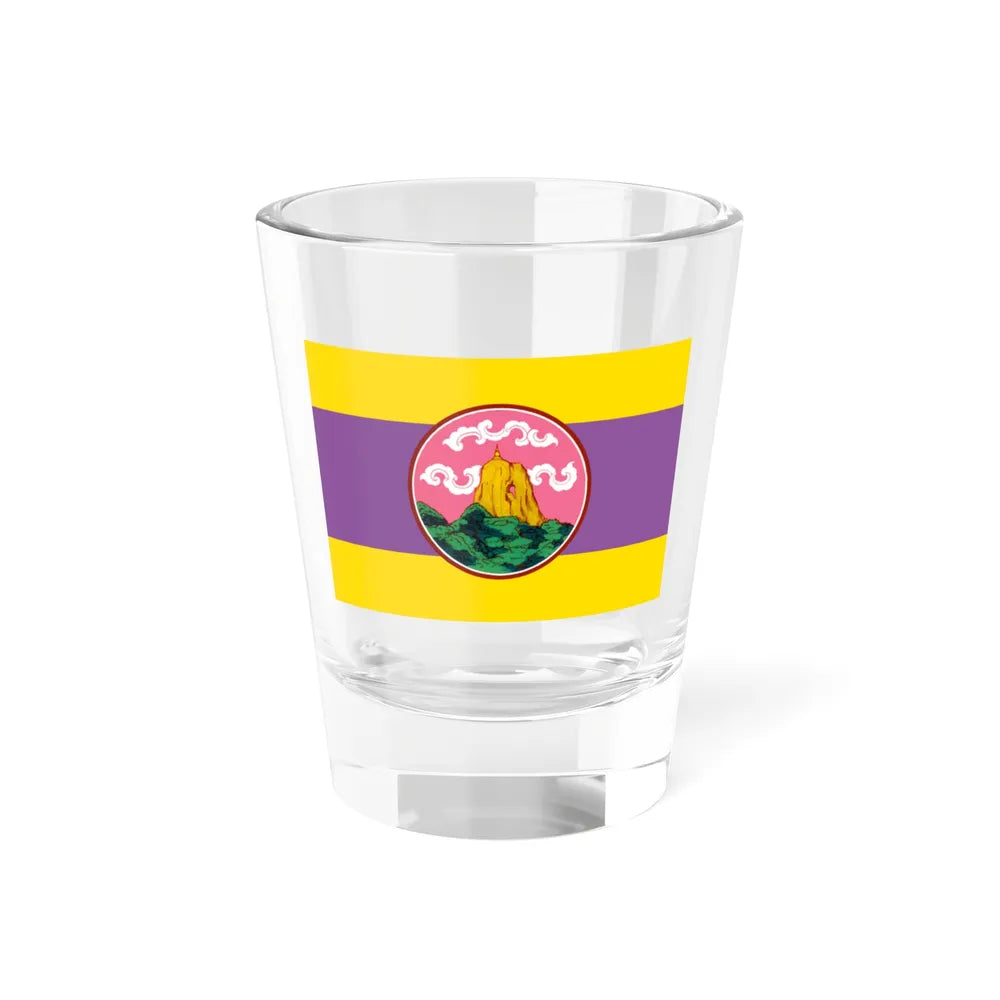 Flag of Phatthalung Province Thailand - Shot Glass 1.5oz 1.5oz - Go Mug Yourself