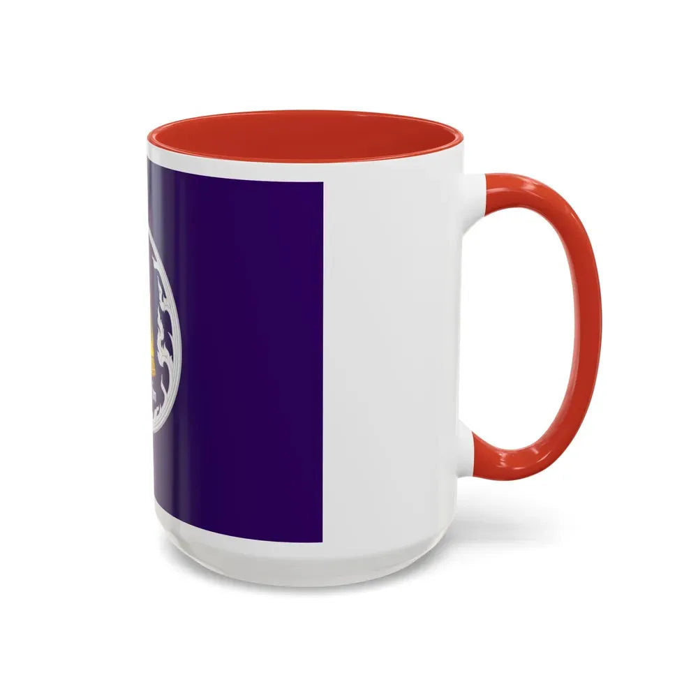 Flag of Phitsanulok Province Thailand - Accent Coffee Mug - Go Mug Yourself
