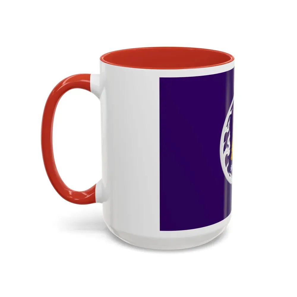 Flag of Phitsanulok Province Thailand - Accent Coffee Mug - Go Mug Yourself