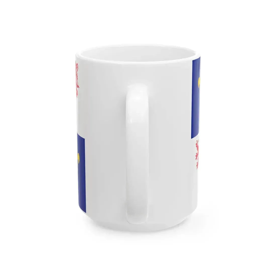 Flag of Picardie (Belgium) White Coffee Mug - Go Mug Yourself