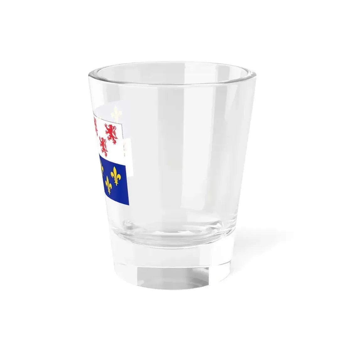 Flag of Picardy France - Shot Glass 1.5oz - Go Mug Yourself