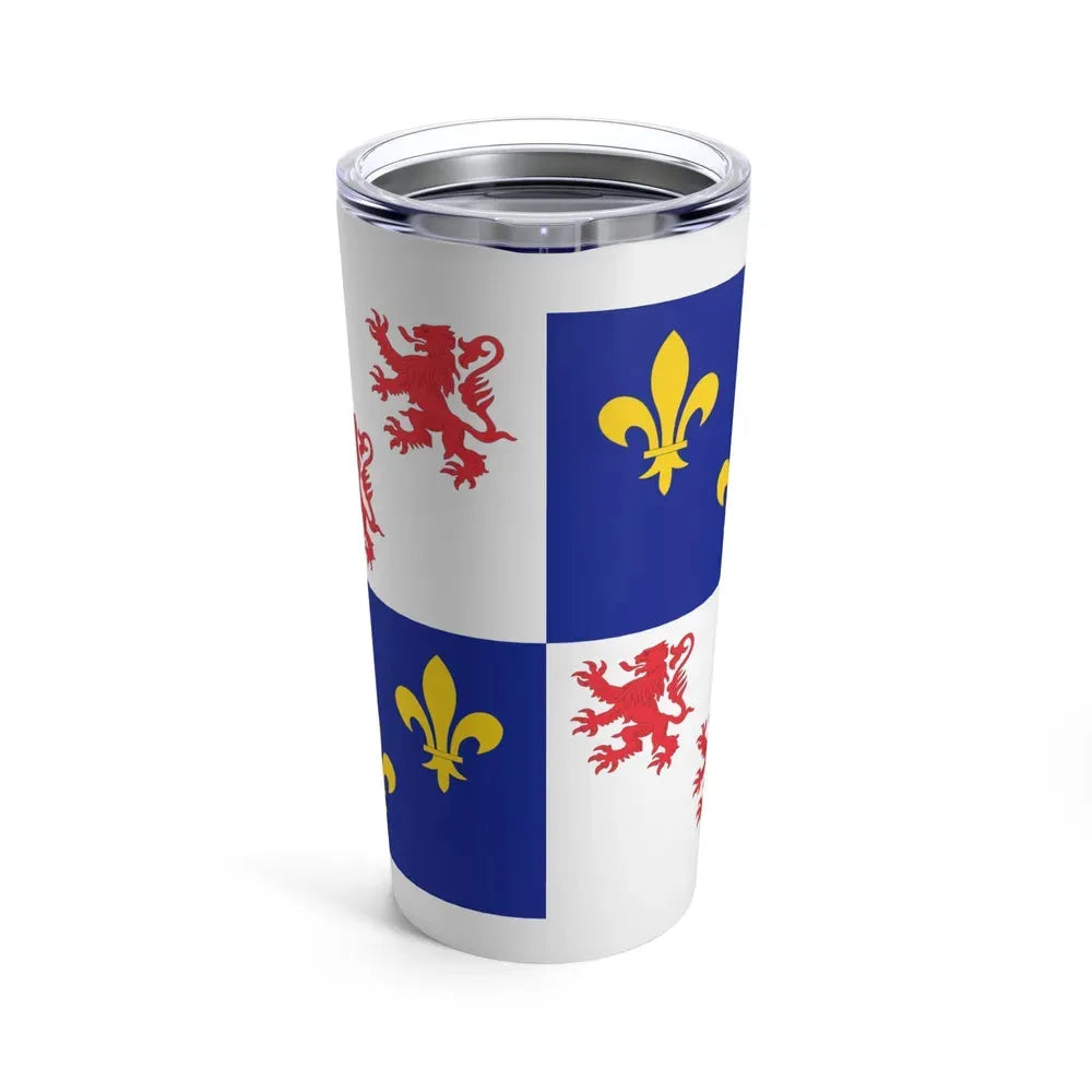Flag of Picardy France - Tumbler 20oz - Go Mug Yourself