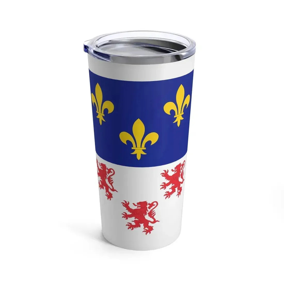 Flag of Picardy France - Tumbler 20oz - Go Mug Yourself