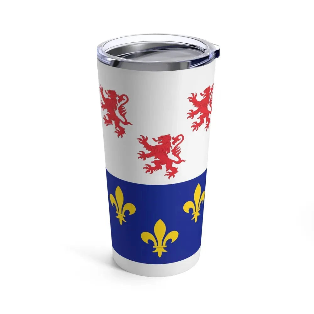Flag of Picardy France - Tumbler 20oz - Go Mug Yourself
