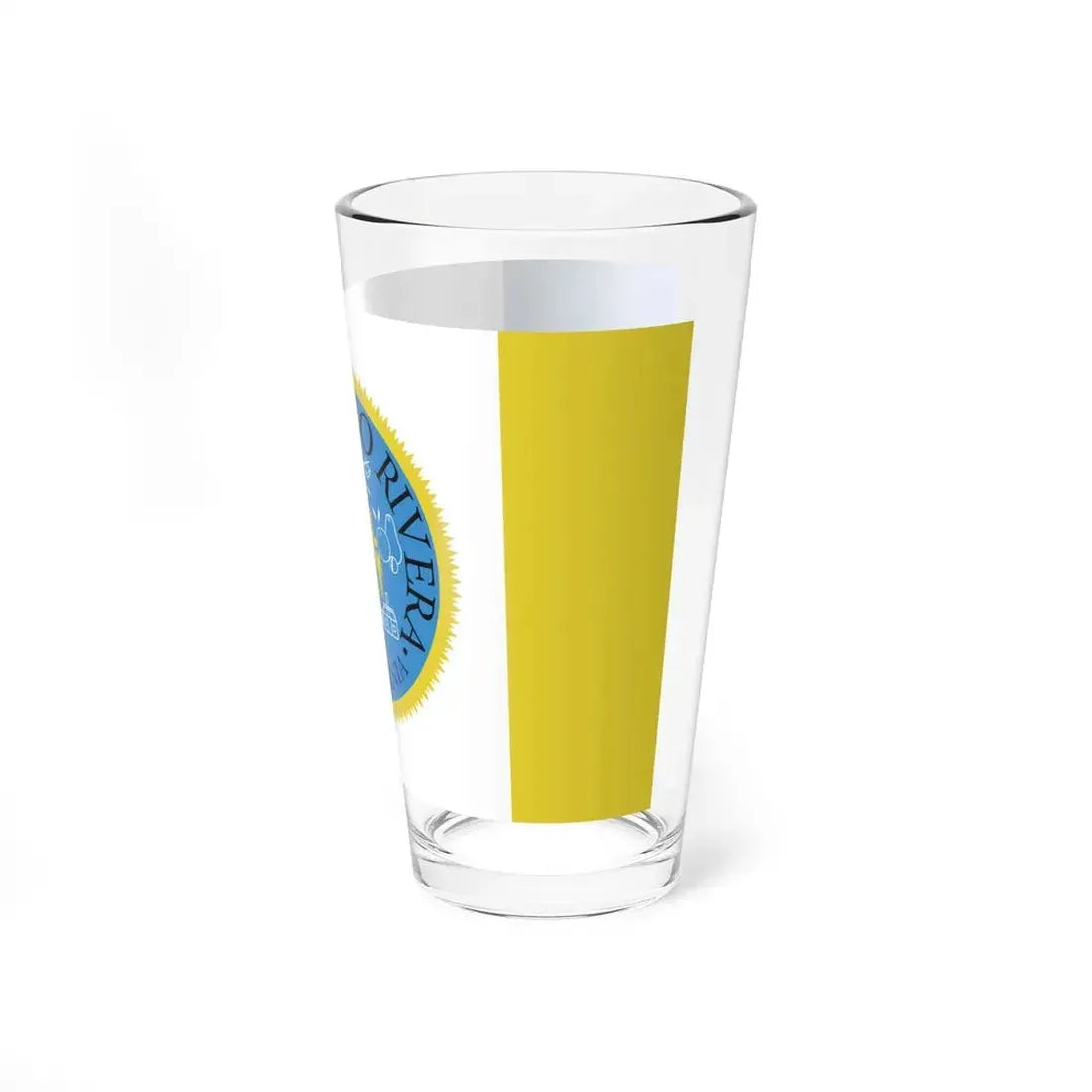 Flag of Pico Rivera, California - Pint Glass 16oz - Go Mug Yourself