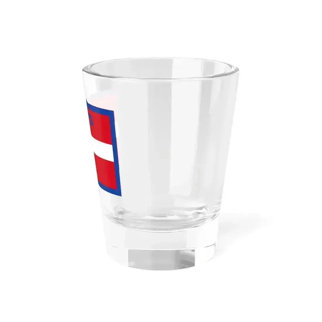 Flag of Piedmont (Italy) Shot Glass 1.5oz - Go Mug Yourself