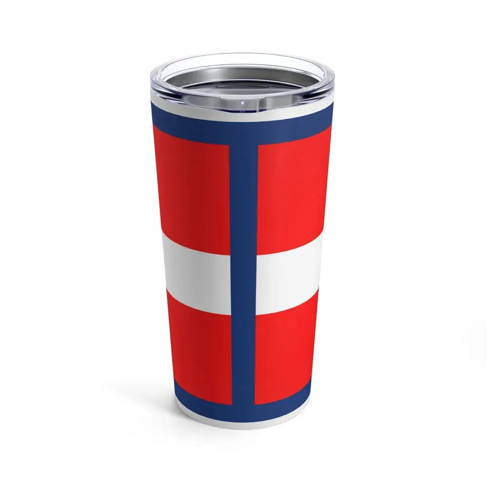 Flag of Piedmont Italy - Tumbler 20oz - Go Mug Yourself