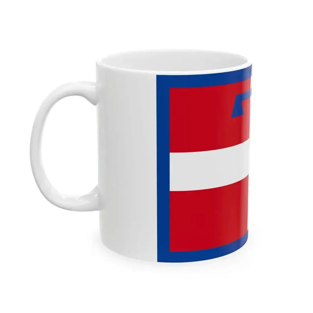 Flag of Piedmont (Italy) White Coffee Mug - Go Mug Yourself