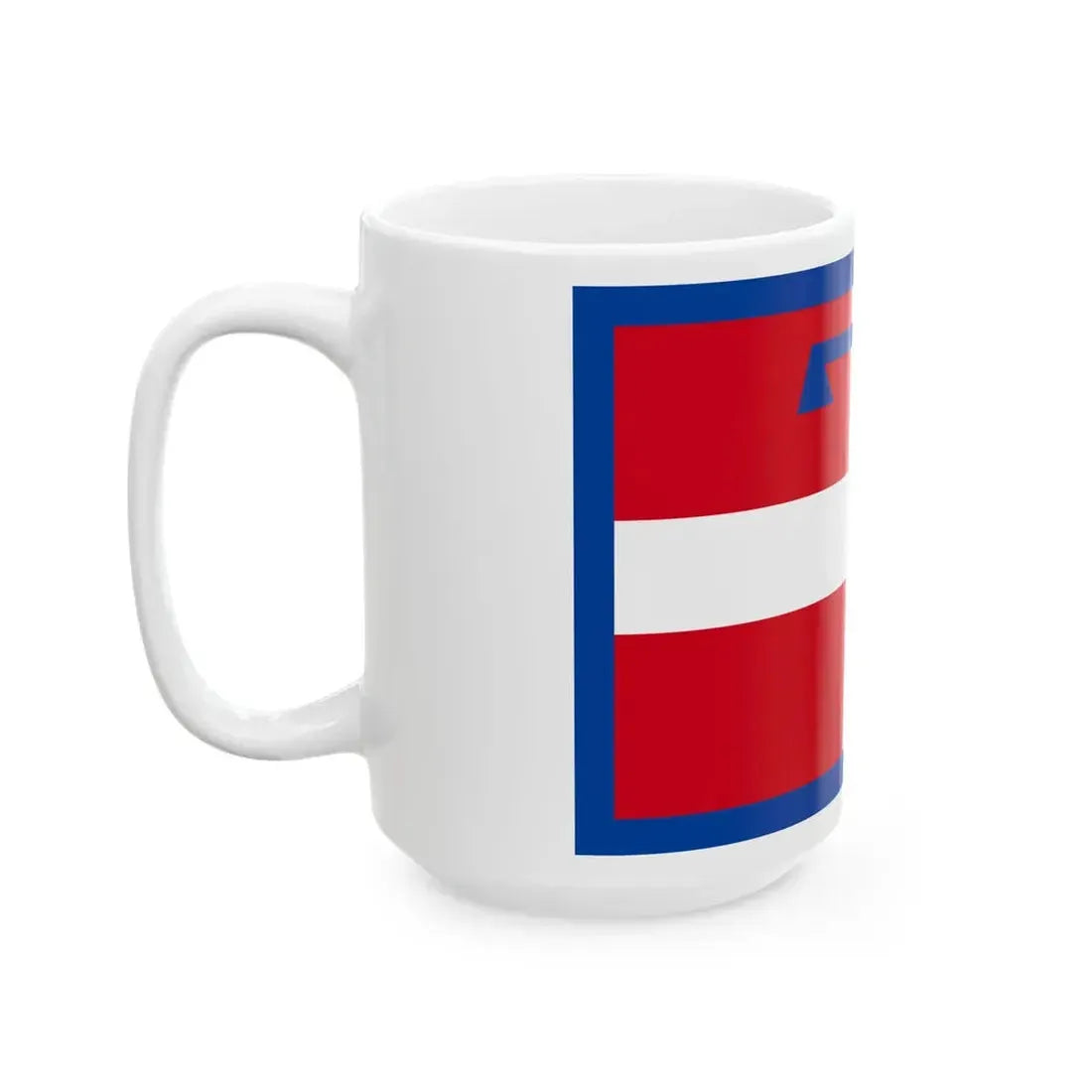 Flag of Piedmont (Italy) White Coffee Mug - Go Mug Yourself