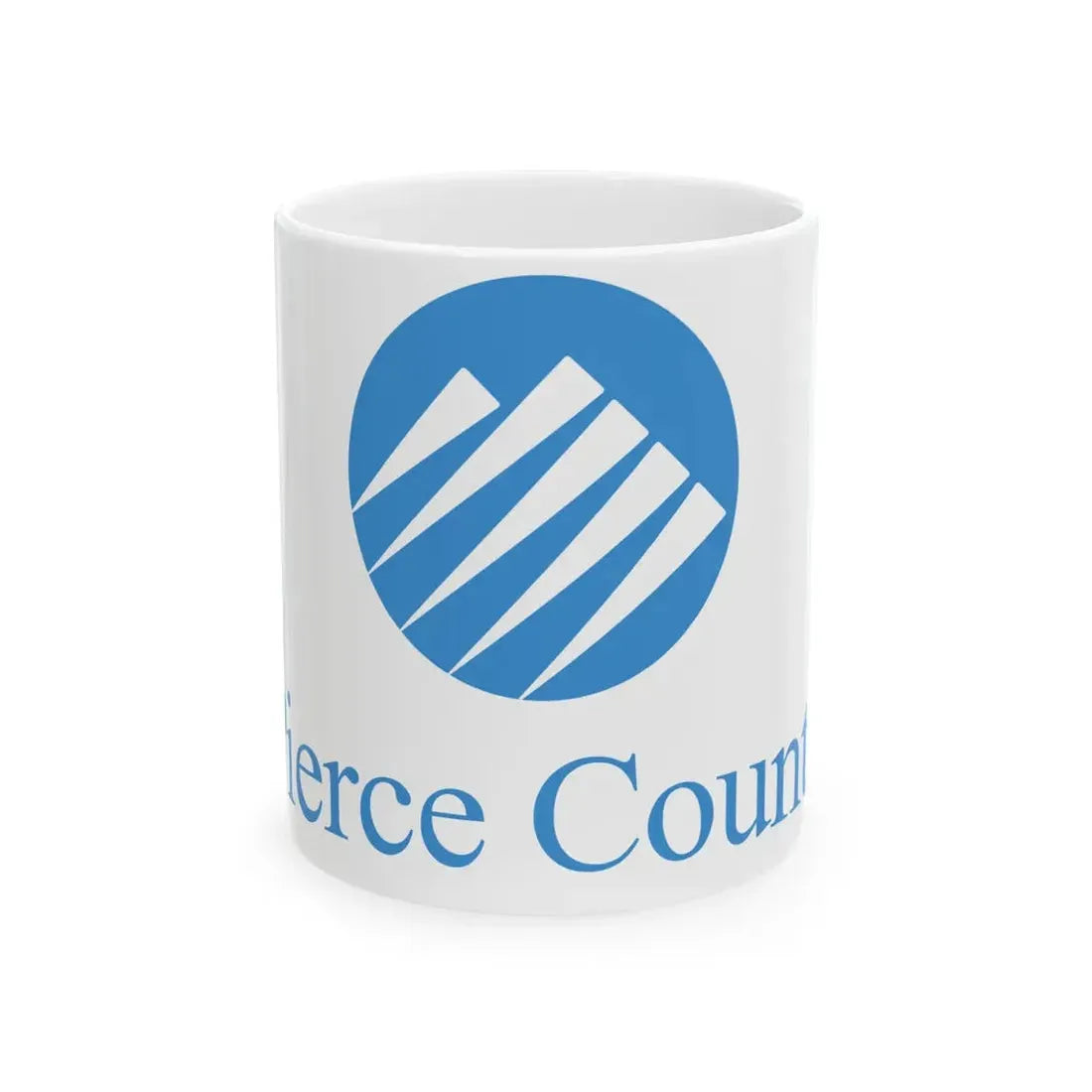 Flag of Pierce County Washington (United States) White Coffee Mug 11oz - Go Mug Yourself