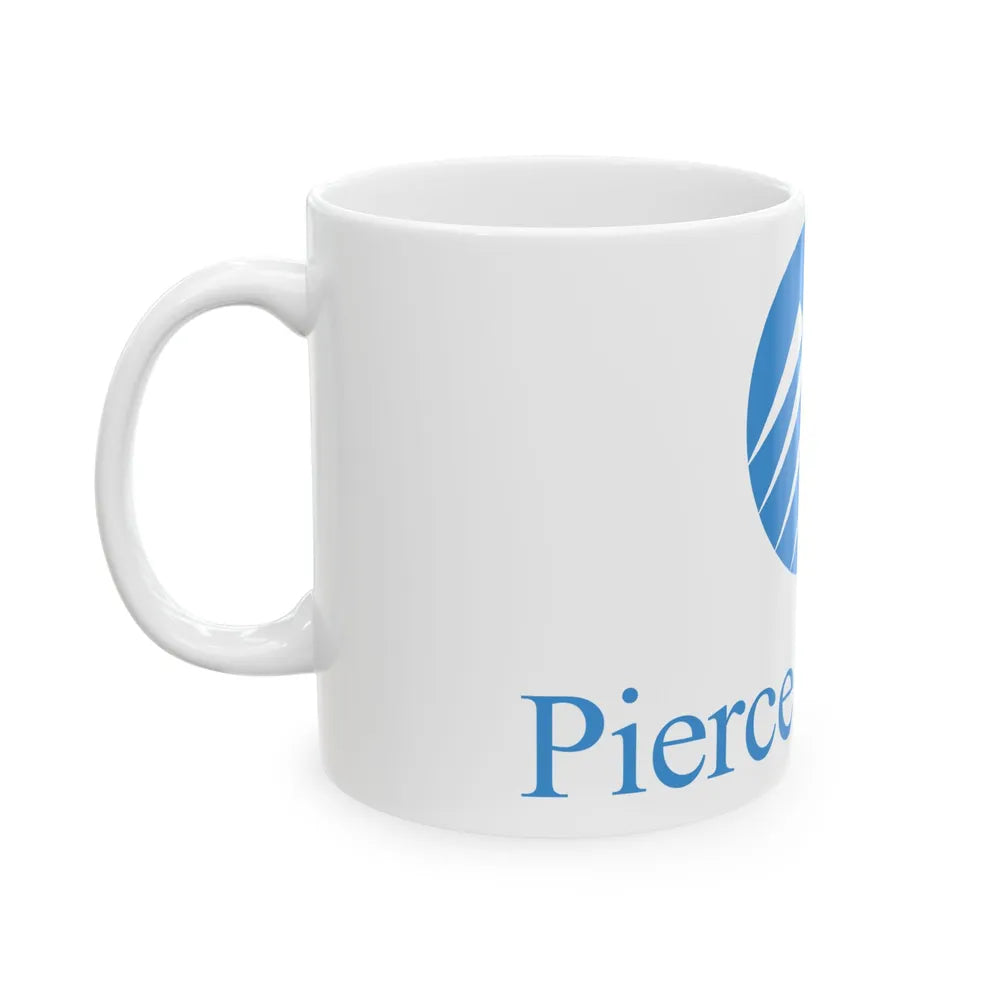 Flag of Pierce County Washington (United States) White Coffee Mug - Go Mug Yourself